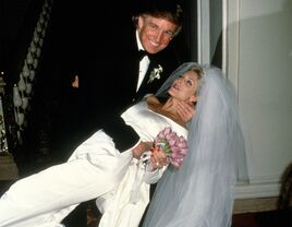 donald trump wedding marla maples