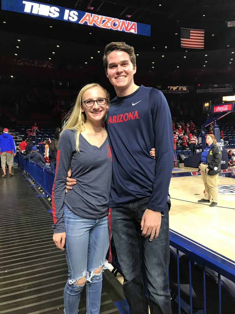 Tucson, AZ - 
Wildcats Basketball Game