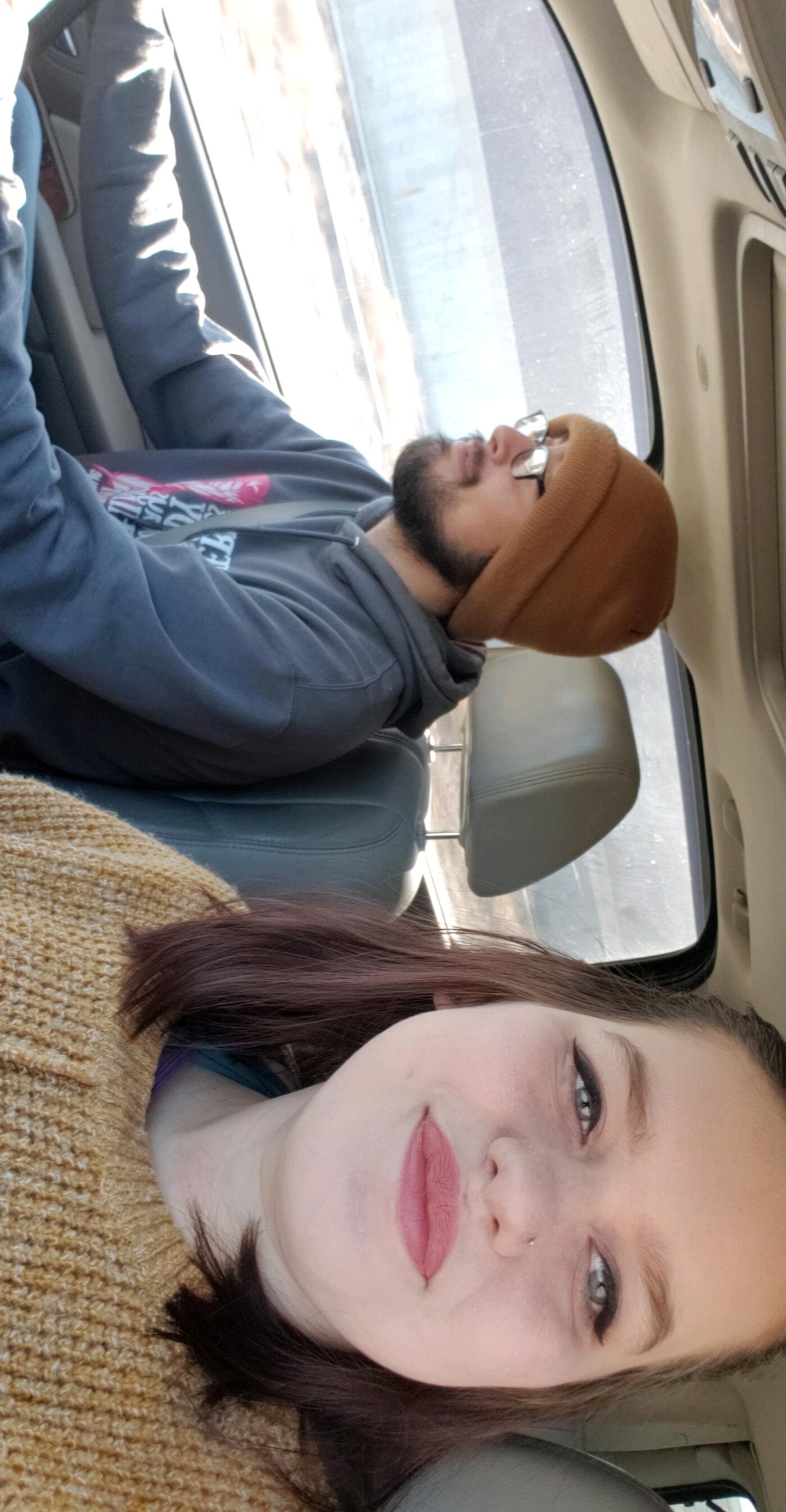 Our 2 year anniversary and first time away from Emy for a few hours... we went to Zimmy's and had dinner 