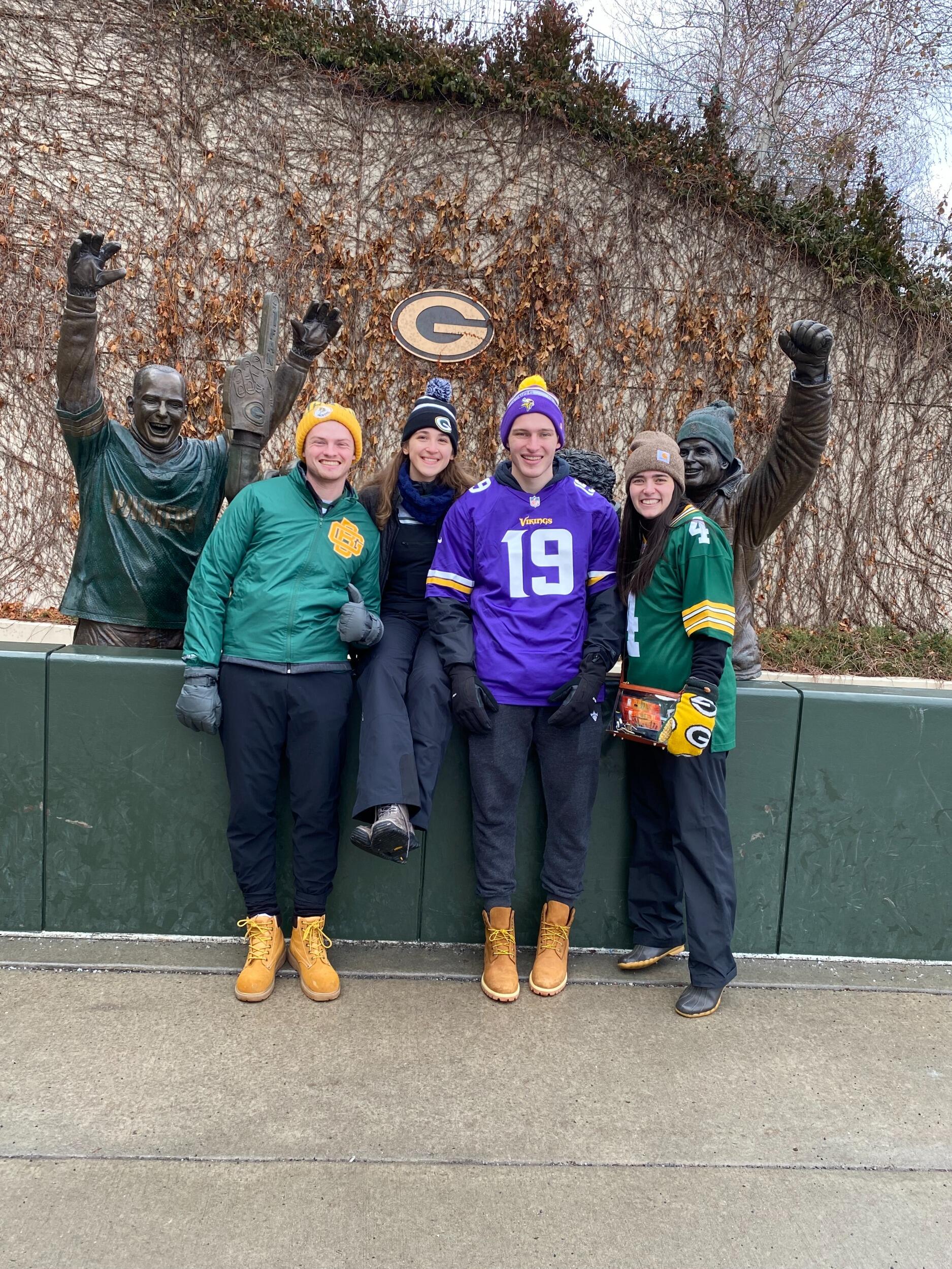 Packers absolutely dominated the Vikings in Aaron Rodger's second to last game. The Packers broke Jake's heart the next week, however, leaving him wondering what the next steps were. Katelyn, being the wonderful girl she is, was there for him every step of the way in these truly dark times.