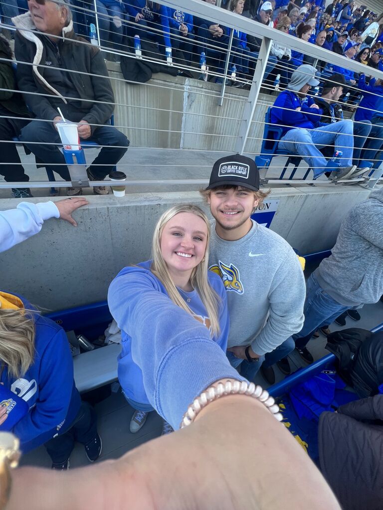 First Jacks game! Had to buy him some new merch for this game.