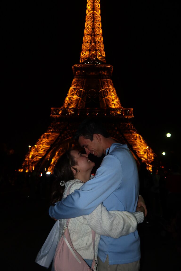 Engaged in the city of love! 
