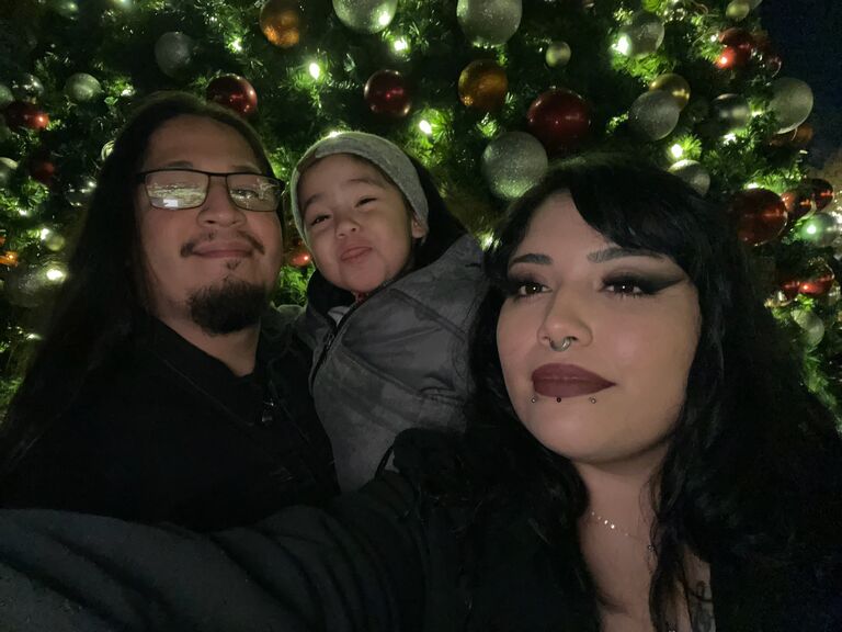 They made sure to spoil Solana this time with Christmas- she was so excited this year.