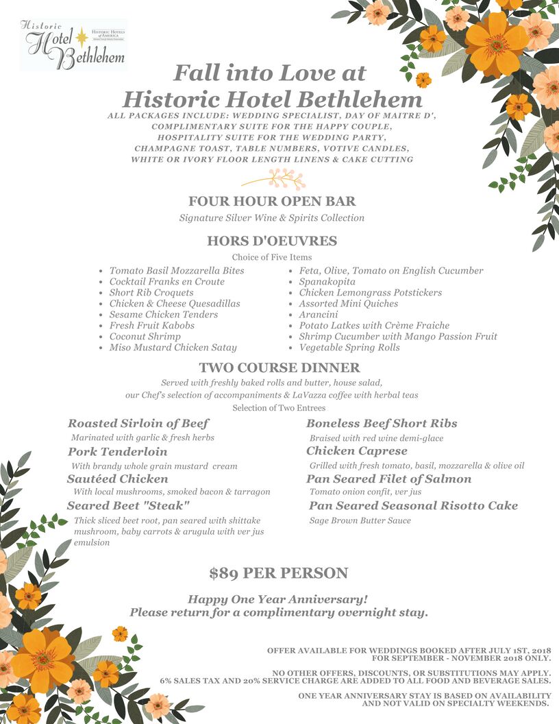 Historic Hotel Bethlehem - Bethlehem, PA