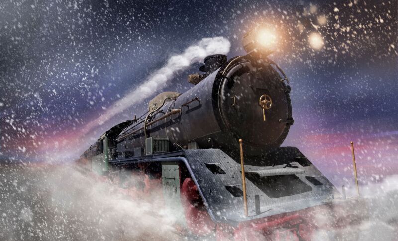 Christmas party ideas for kids - Polar Express theme