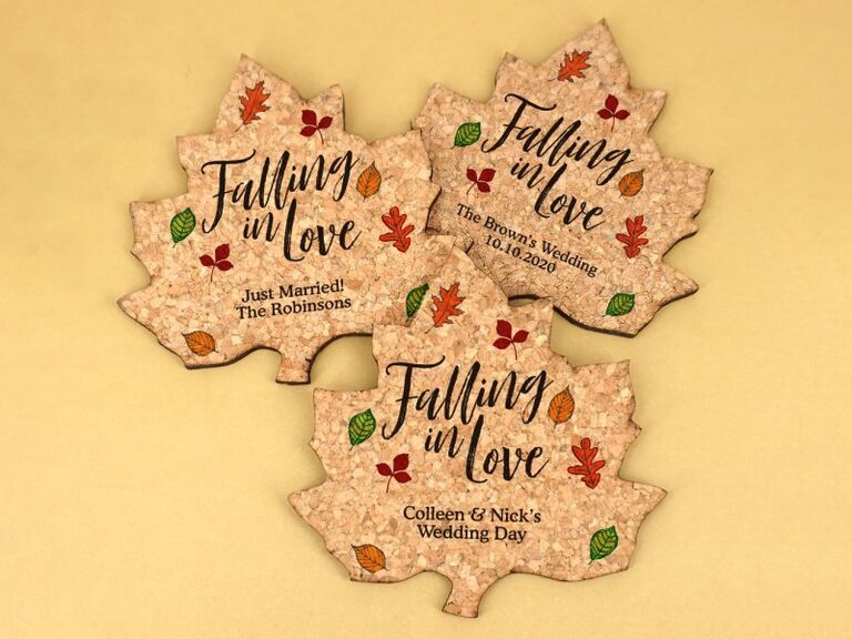 35 Delightful Fall Wedding Favors Guests Will Really Use