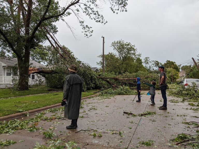 Derecho damage