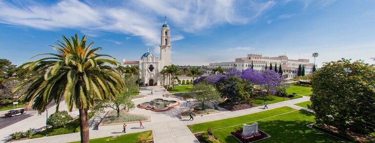 We both attended USD in San Diego