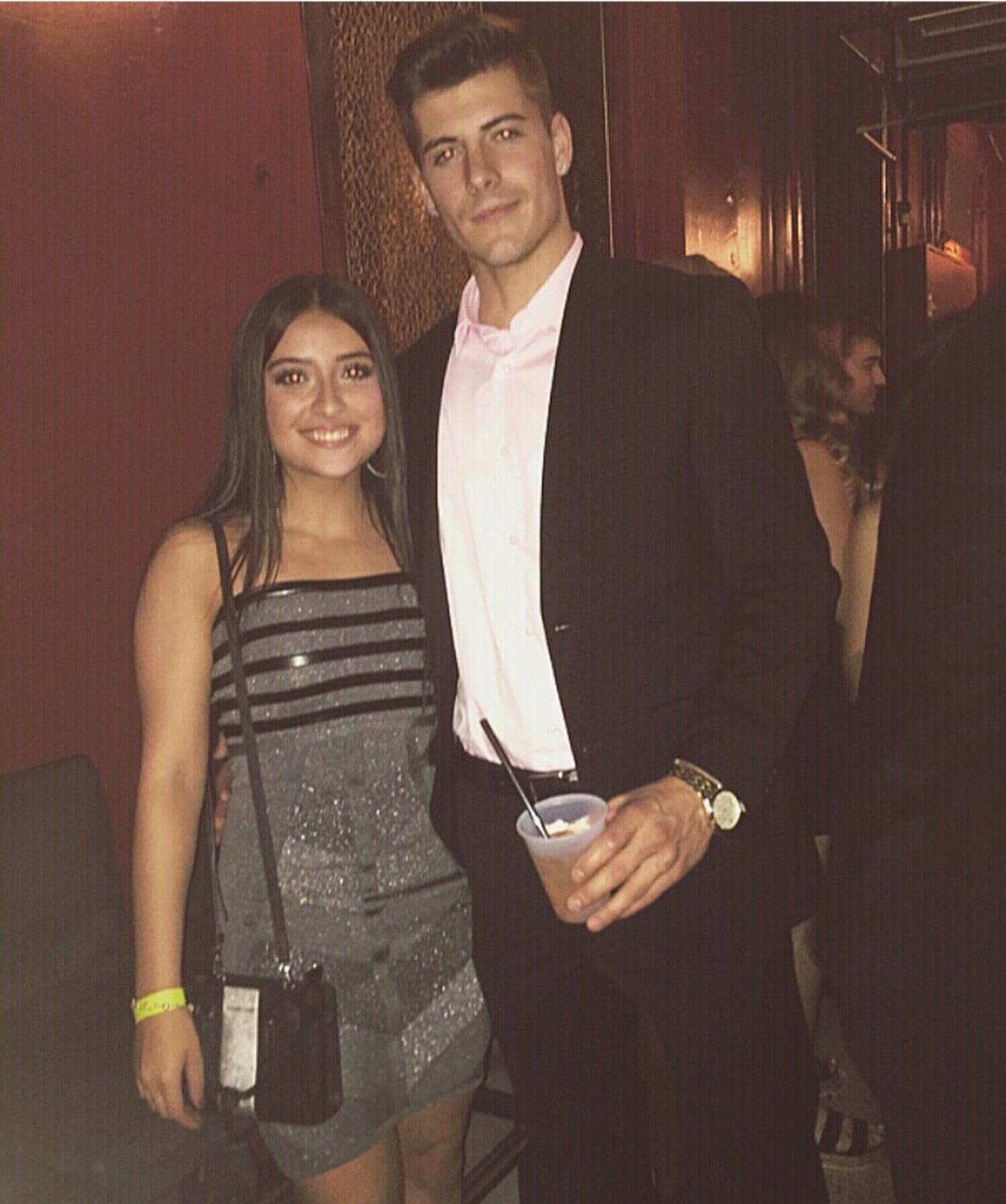 This was Andrea and Nate's first date! She invited him to her friend's tennis formal at Thai Time in Binghamton, NY. They had an amazing time dancing and talking the night away.