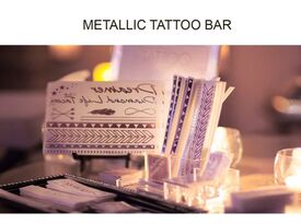 Flash Tattoo Bar - Metallic Temporary Tattoos - Henna Artist - Los Angeles, CA - Hero Gallery 1