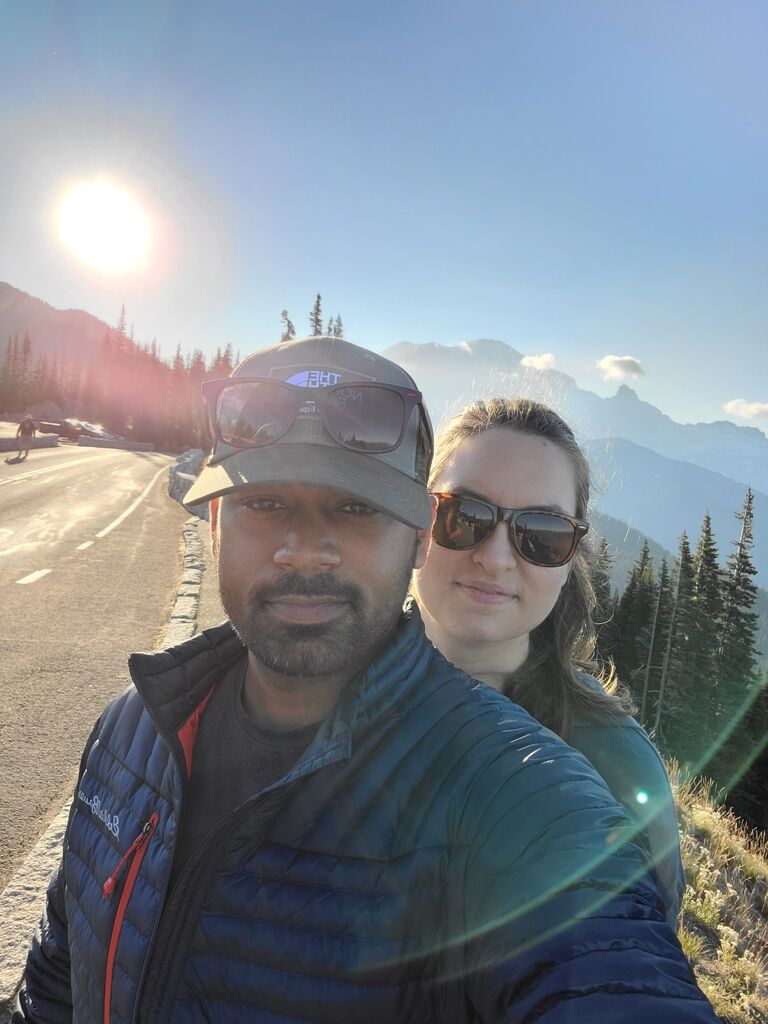 Washington Trip for Yash's Birthday
At Mount Rainer Lookout 