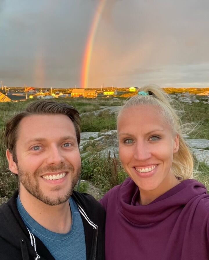 Peggy's Cove
Gorgeous rainbow at sunset.