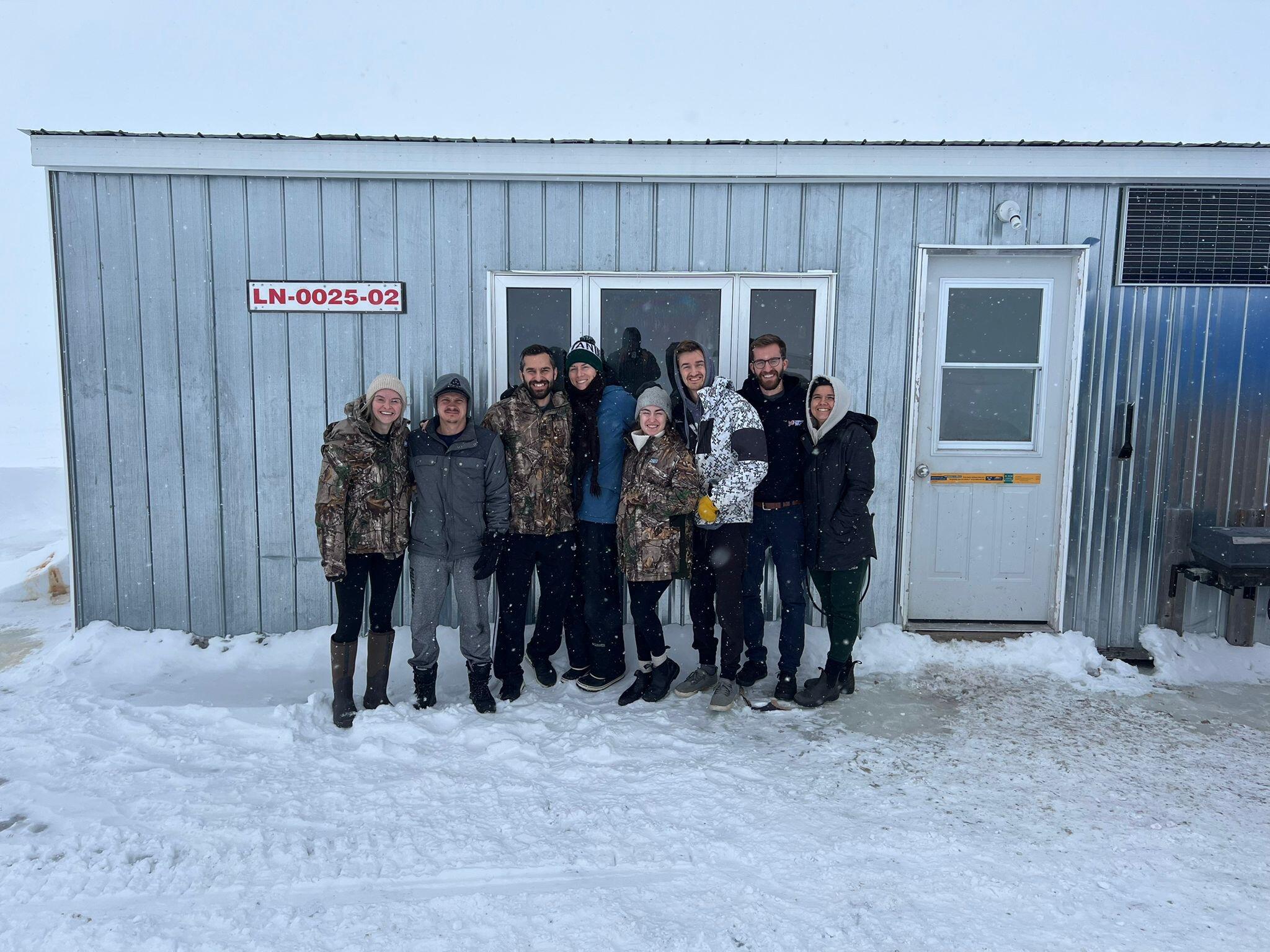 Spent the weekend in an ice fishing cabin with family. A good way to test the relationship.