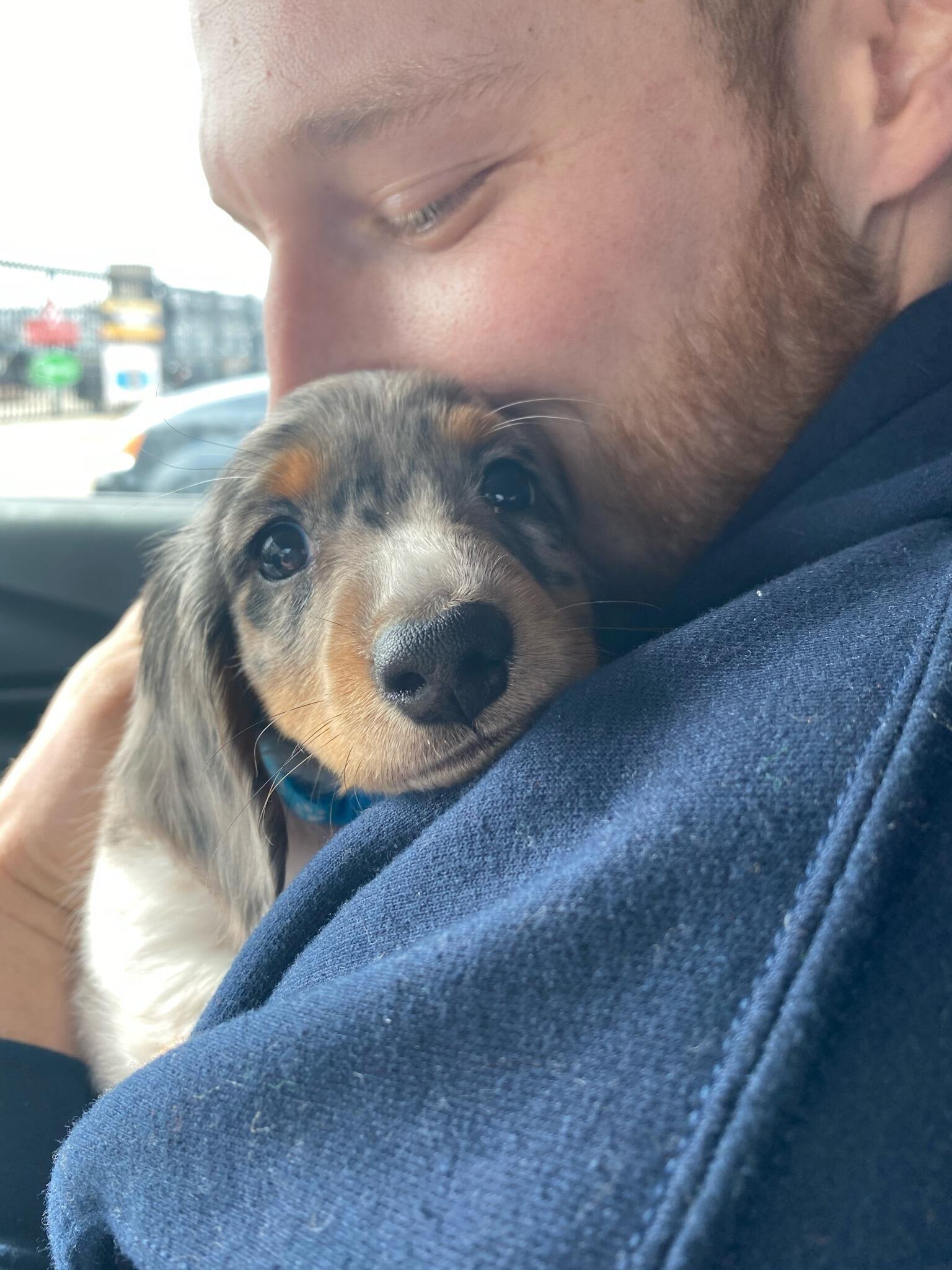 Baby Oliver joins the crew