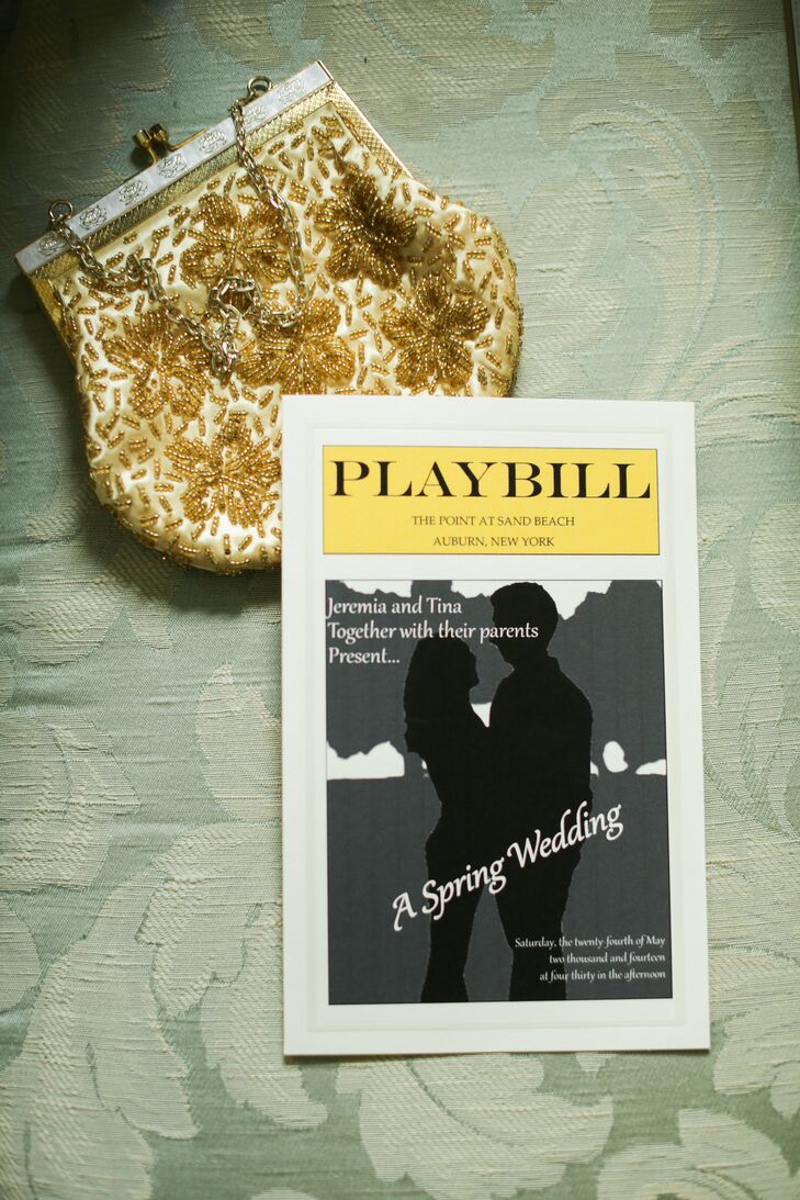 Playbill Wedding Ceremony Program