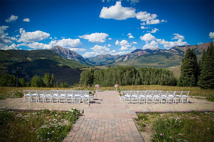 Crested Butte  Mountain Resort Reception Venues Mt  