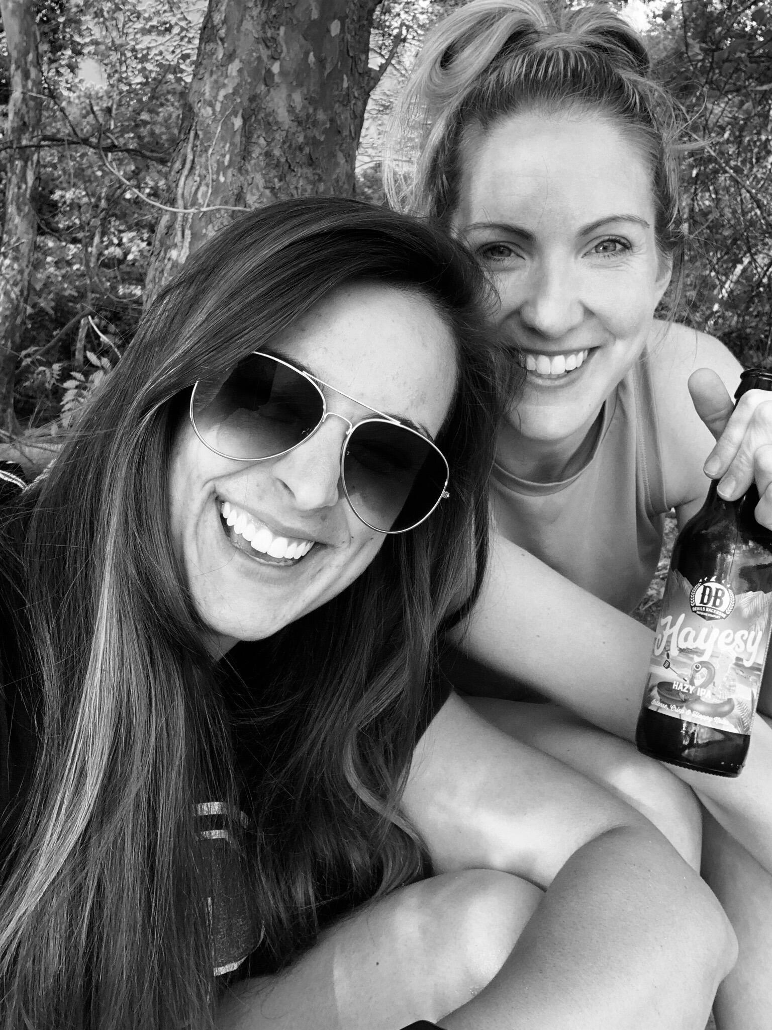 We had matched on Bumble. We had matched on Hinge. A modern day match made in heaven. By the time we took this first photo together, we had been seeing each other for a couple of months and went to one of our favorite places for the day, the James River.