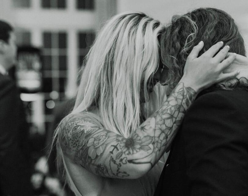 Celebrating the wedding of Dylan's brother, Billy and Colleen. We were fully committed to our relationship despite living on other sides of the country. 