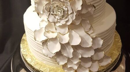 Two Tier Cake 39 - Floral Bouquet - Aggie's Bakery & Cake Shop