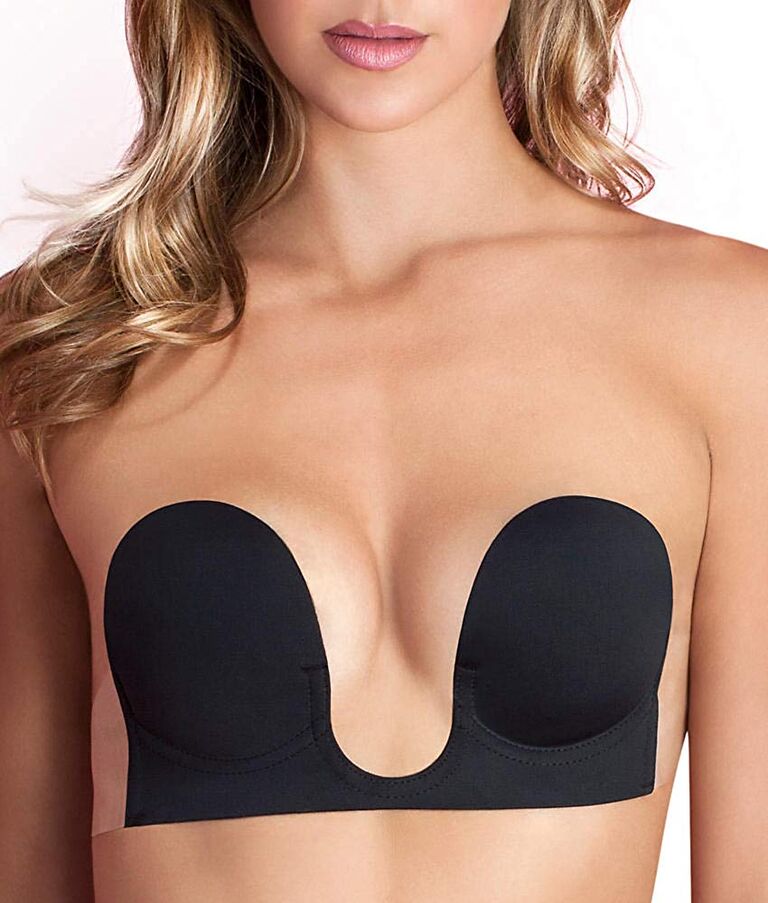 plunge back strapless bra