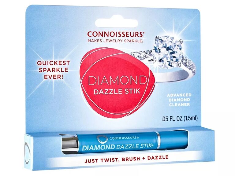 Diamond dazzle stick diamond ring cleaner from Target. 