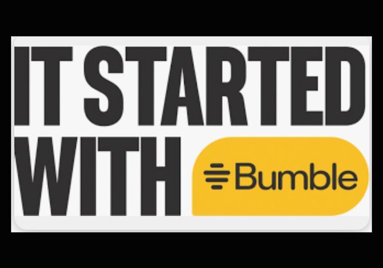 Michelle swiped right on Blake and started talking on the dating app "Bumble". 