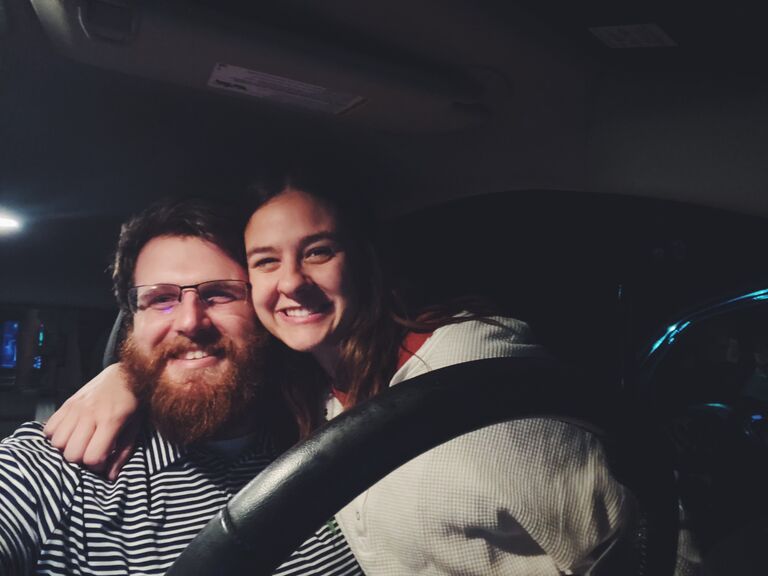 We both quickly saw that the two of us had the same calling and could serve the Lord better together. After many hours of phone calls and coffee dates, we decided that we loved one another. 

