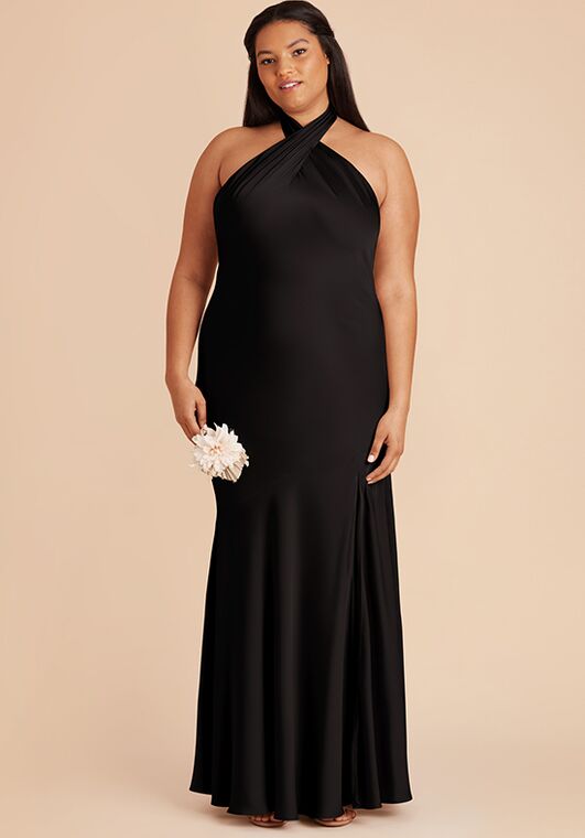 charlotte york black dress Black Outfit Inspired by Charlotte York for Wedding Guests