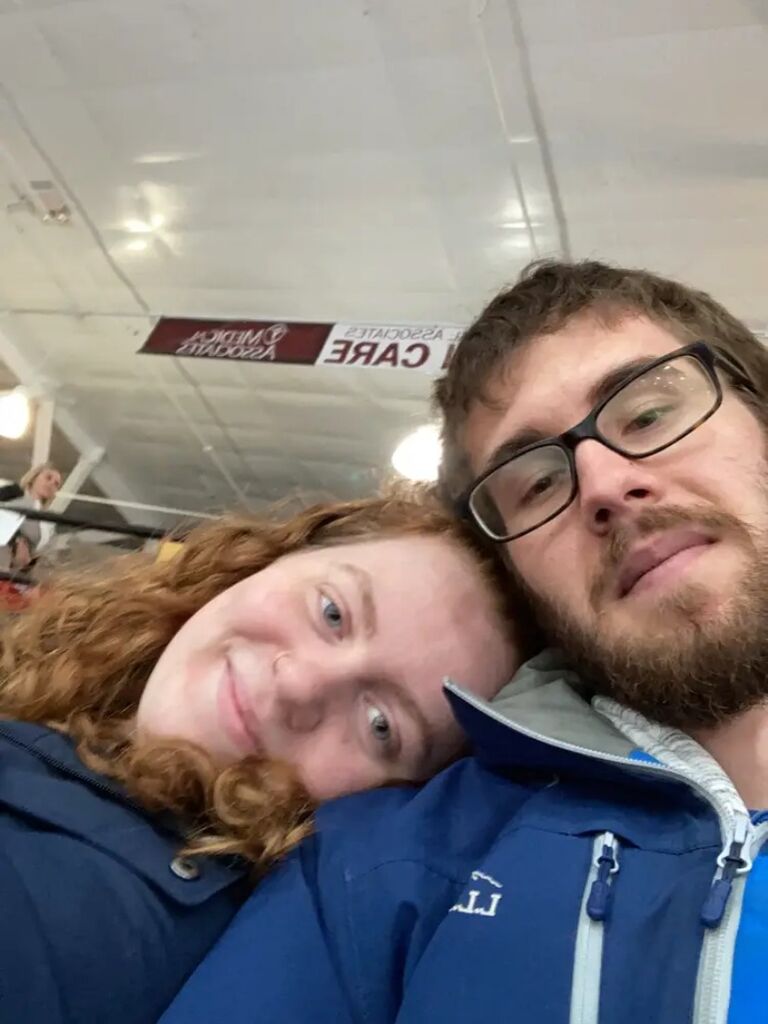 Our very first date!