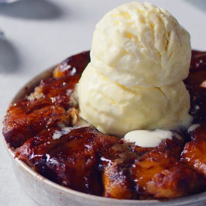 1st OFFICIAL Date (BJ's) - when we got a monkey bread pazookie before they stopped selling them!
