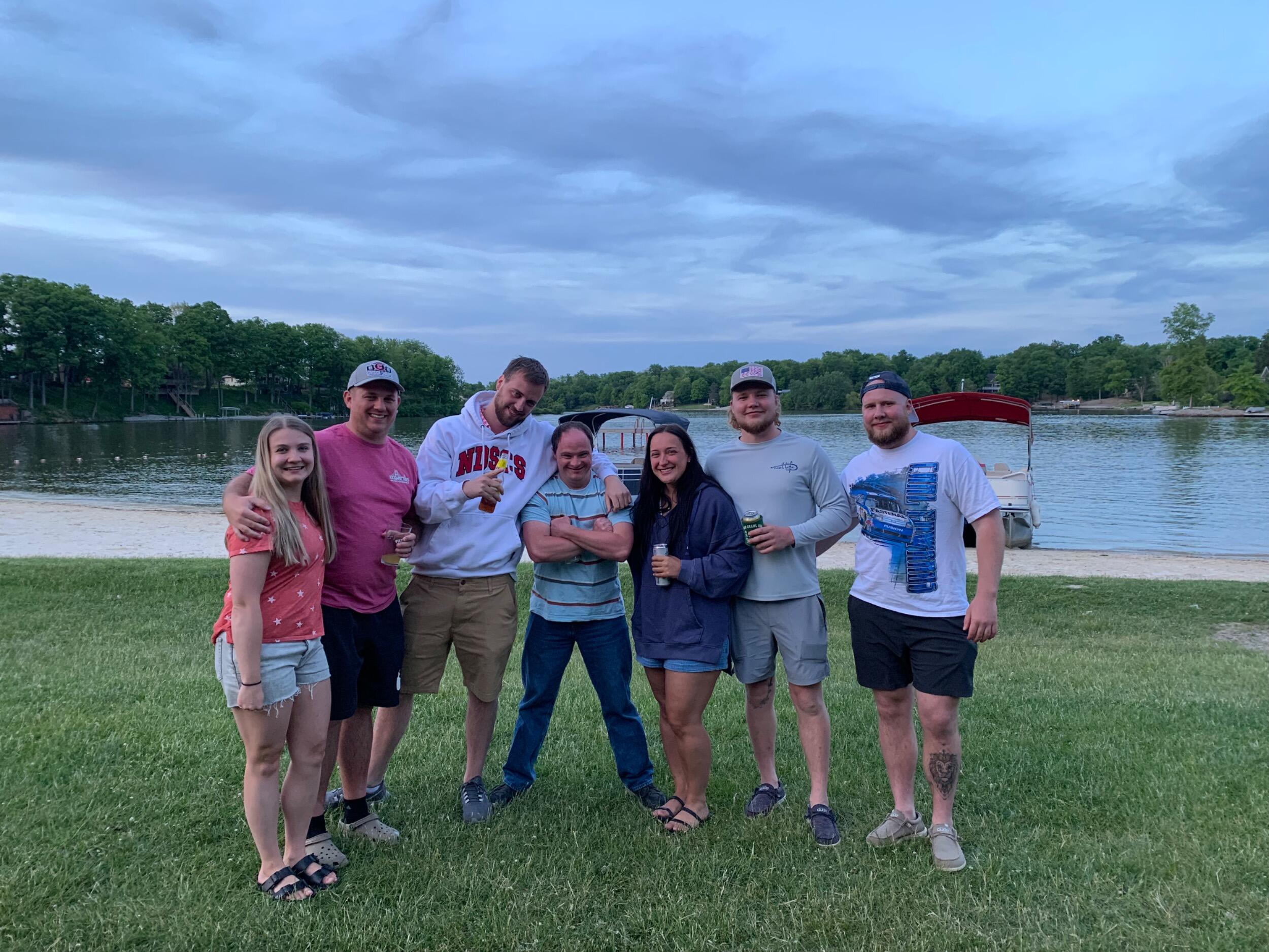 Nights on the lake in Willard.