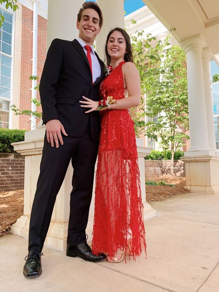Ridge and Jaime at Jaime's Prom.