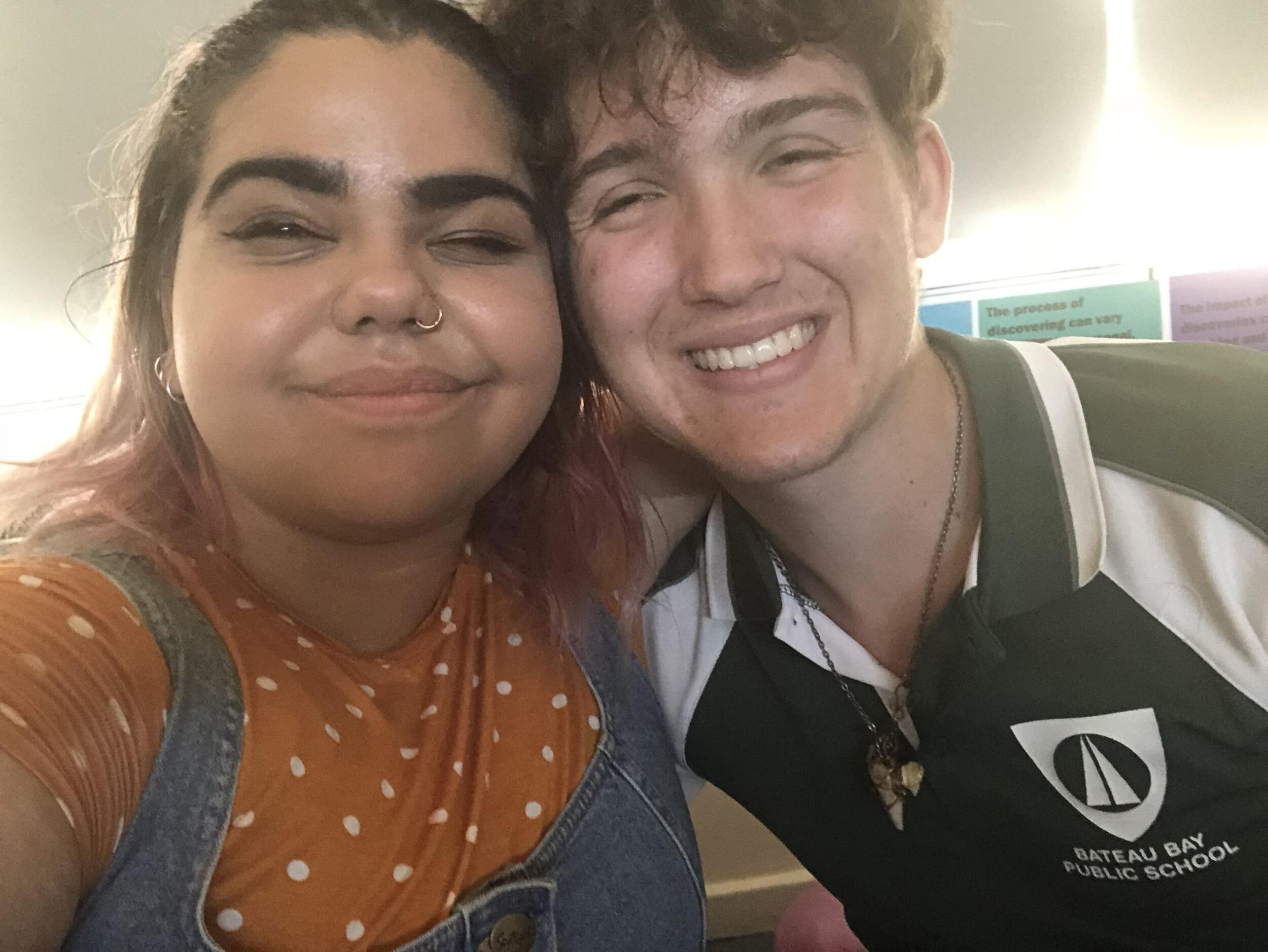Dress-up day in our Senior Year of Year 12 (Yes, Harry is wearing his shirt from when he was in Year 6).