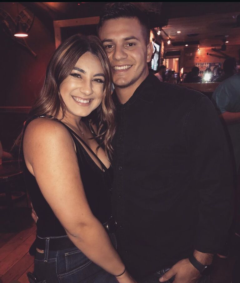Anthony flew out to NY to visit Shay during Nursing school!