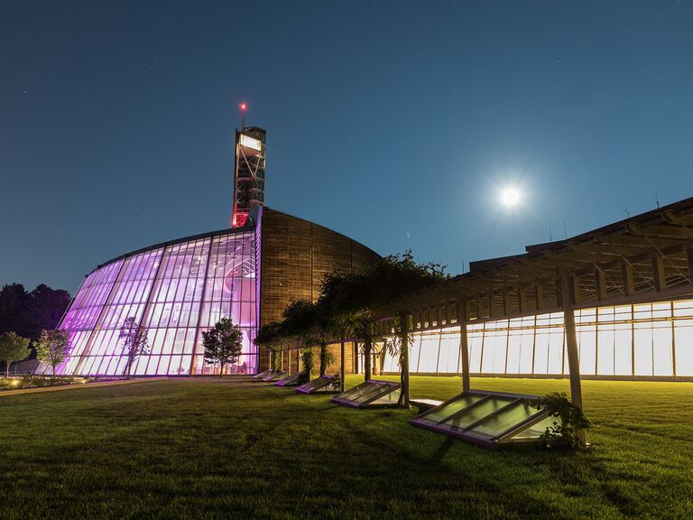 Modern wedding venue in Mashantucket, Connecticut.