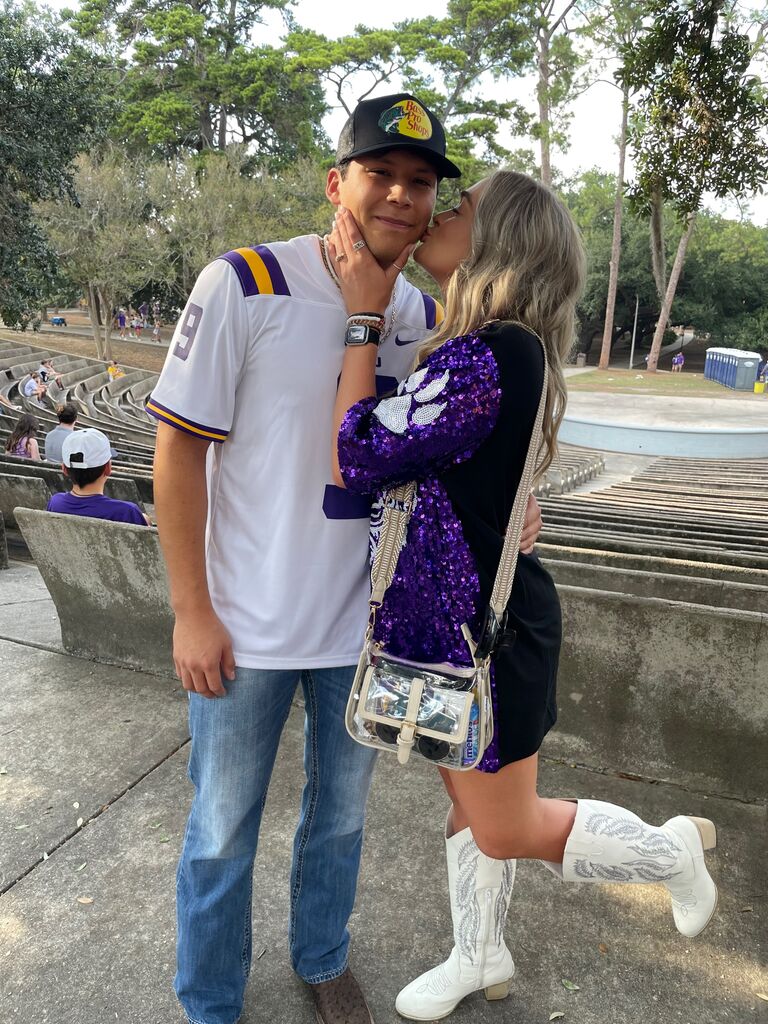Our first LSU Football game!
