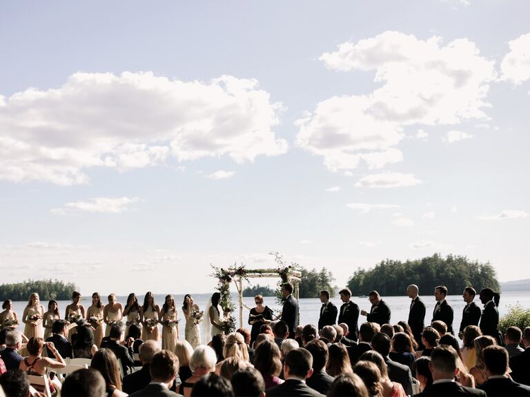 New England wedding venue in South Casco, Maine.