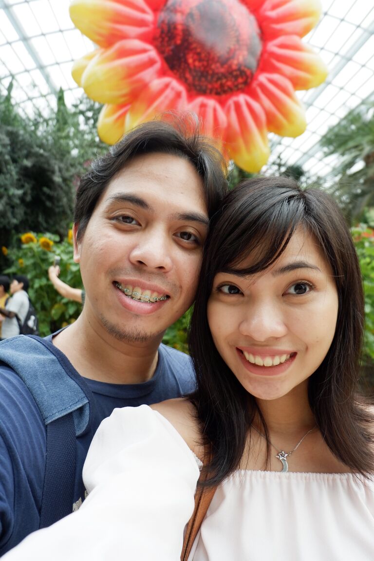 But we found time to visit each other. 