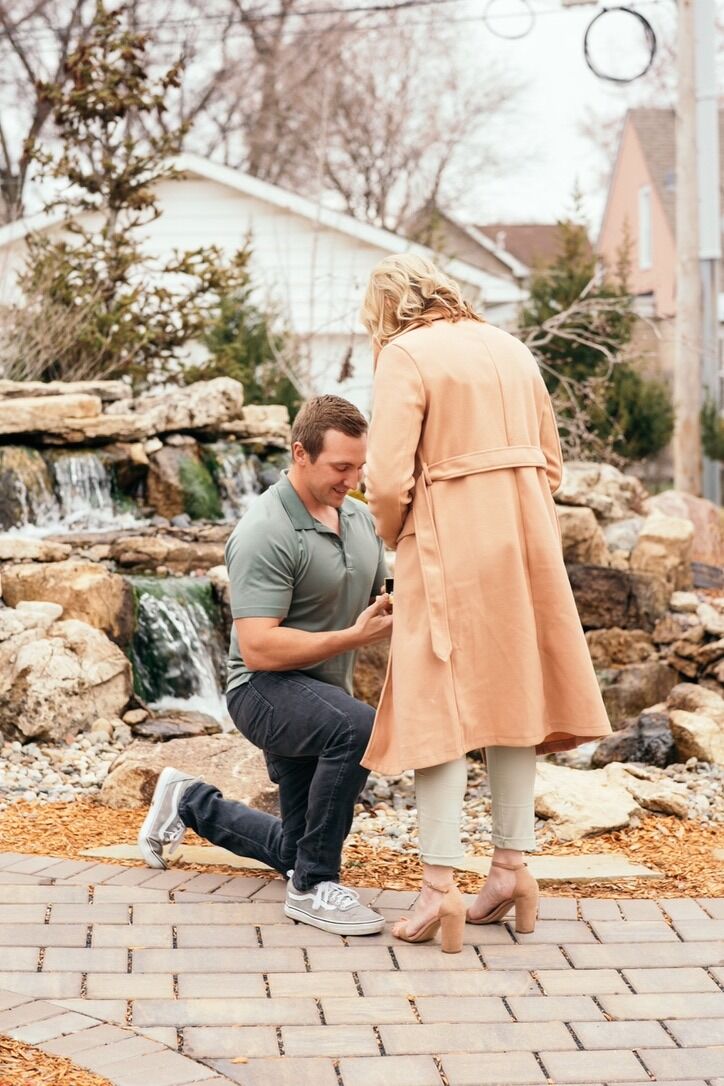 We got engaged!