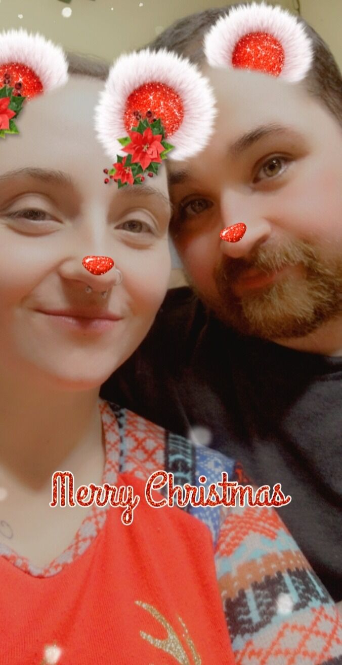 Our first Christmas together.
