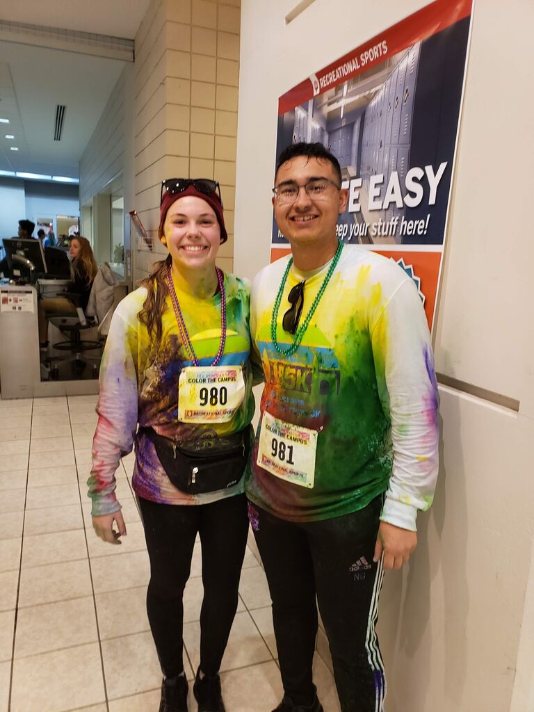 We shared many hobbies and interests. Olivia introduced me to running... for fun :0