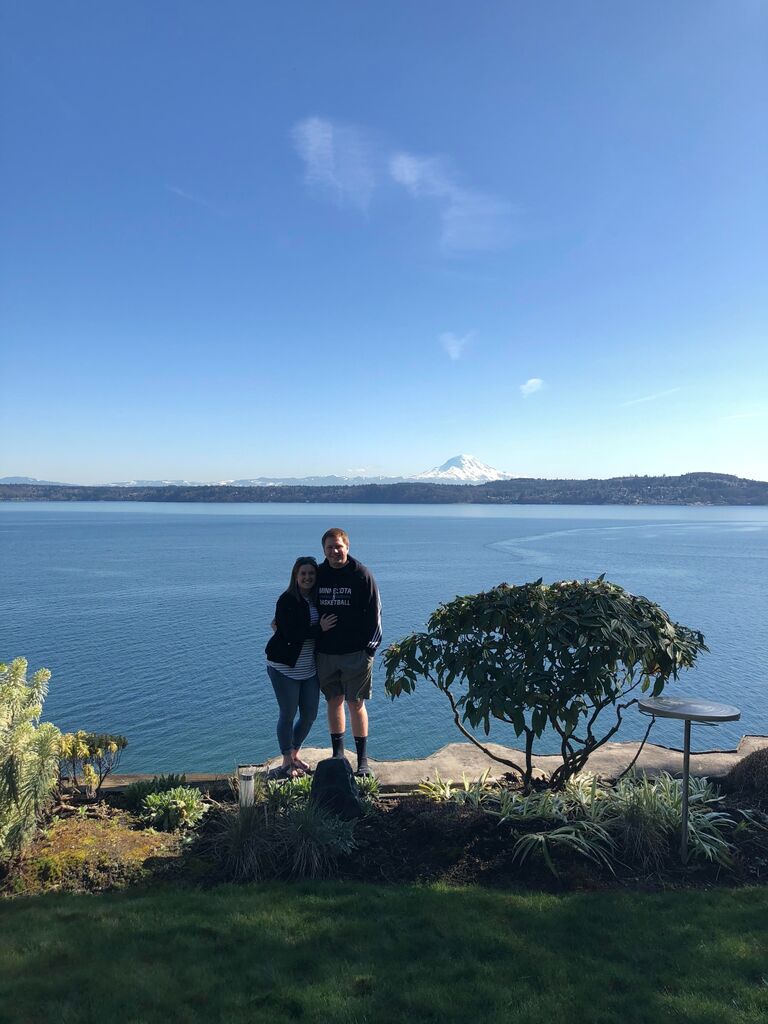 They took their first trip together to Seattle, WA for Spring Break in 2018. They've been back several times and it has become one of their favorite places to travel together! 