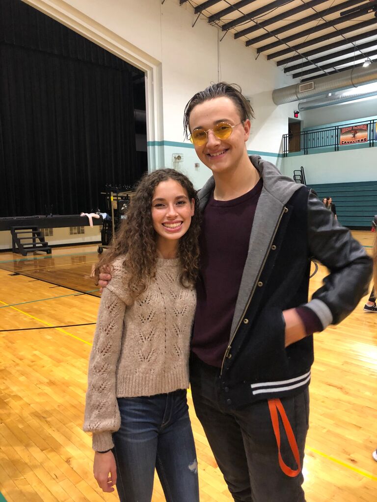 Our second play together. Both had “secret” crushes on each other👀