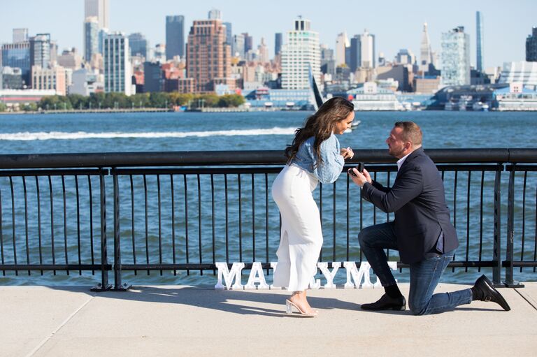 The Proposal! 

Hoboken, New Jersey