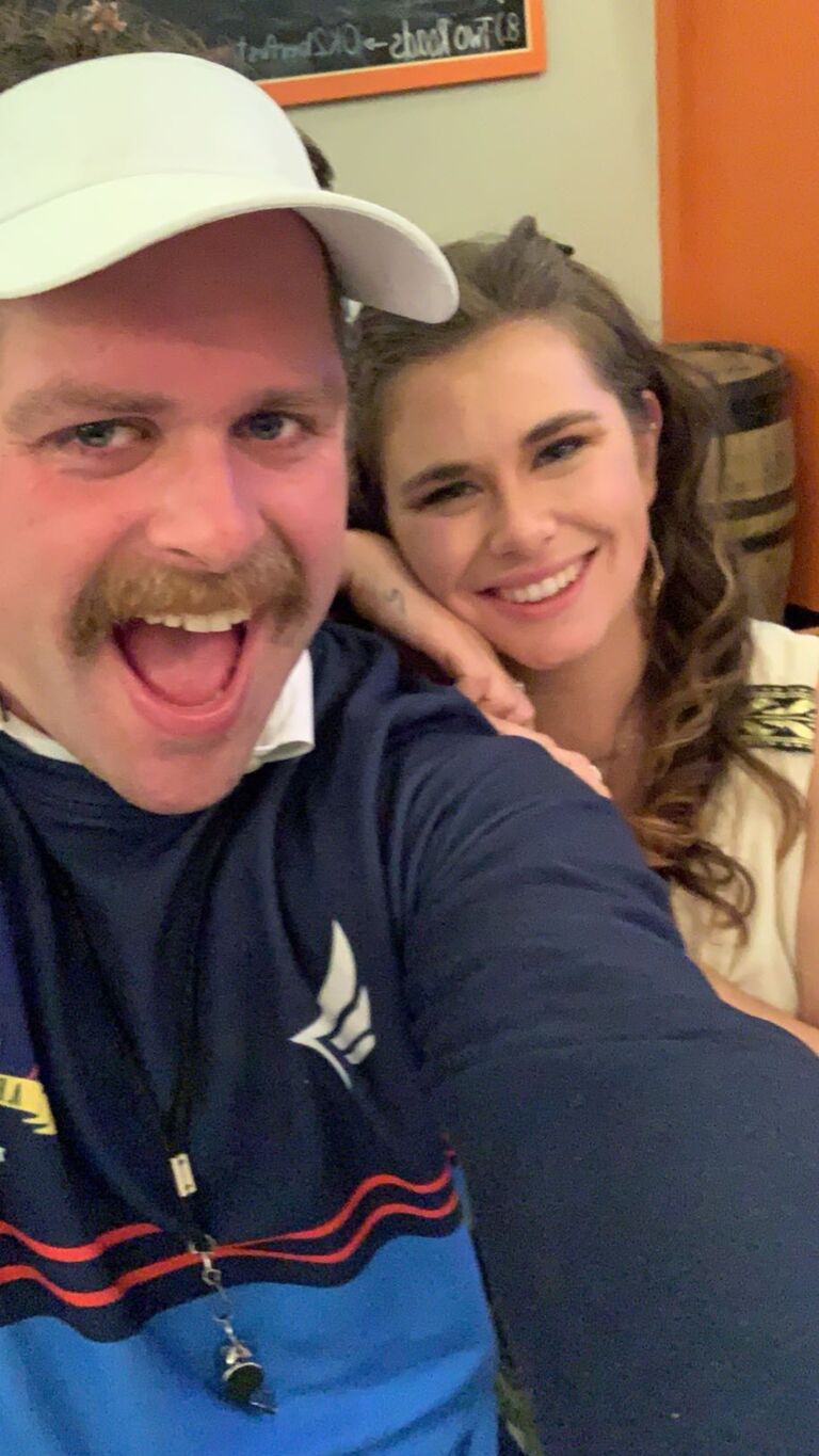 First Halloween together. Ted Lasso and a Goddess. 🎃