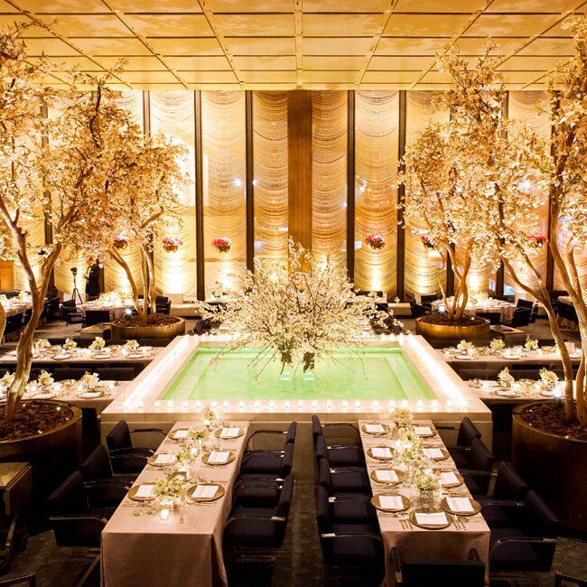 Reception At The Four Seasons Restaurant