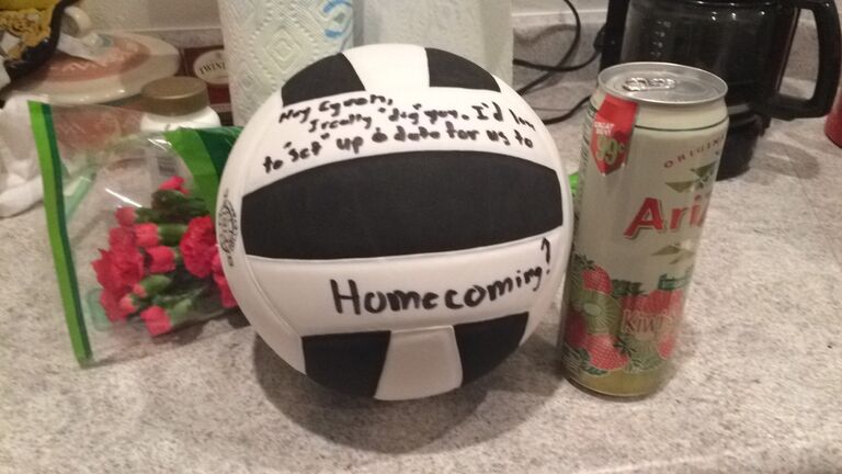 Caelan asks Cyrah to their first Homecoming together in high school