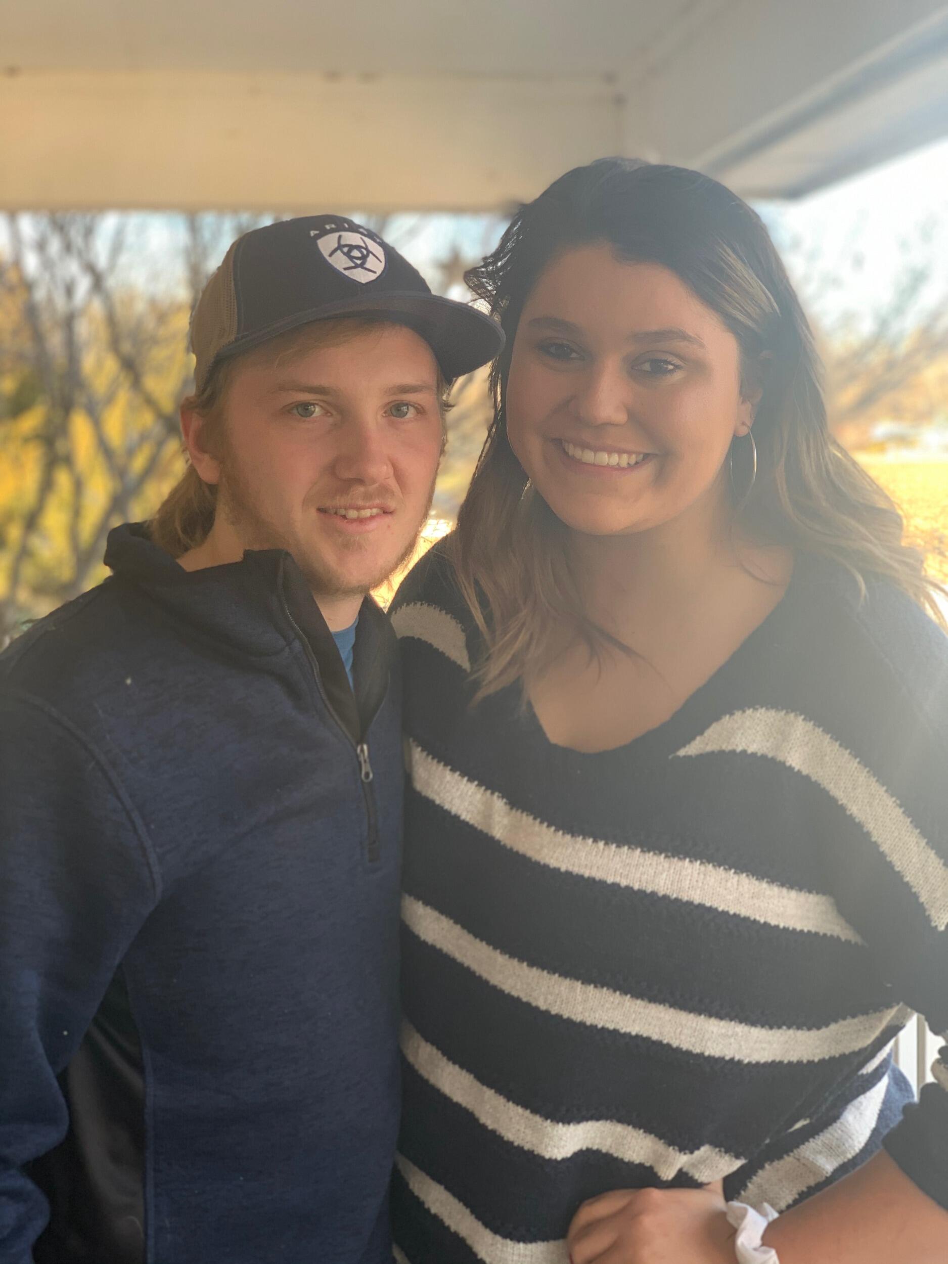 Our first Christmas together! 