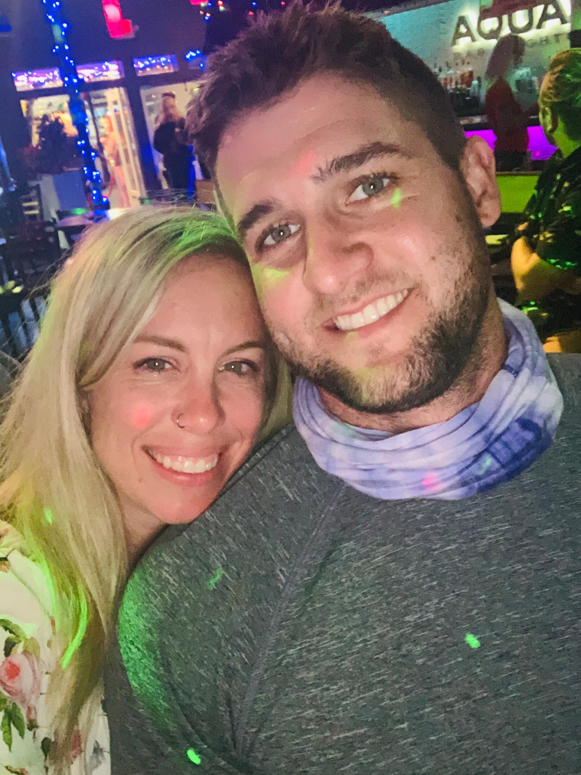 Danced under the lights. 