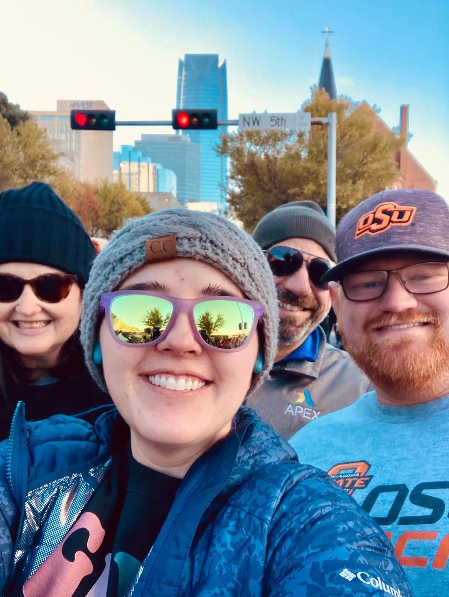 Thanksgiving Day OKC Turkey Trot. 